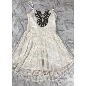 American Rag White Lace Mini Dress